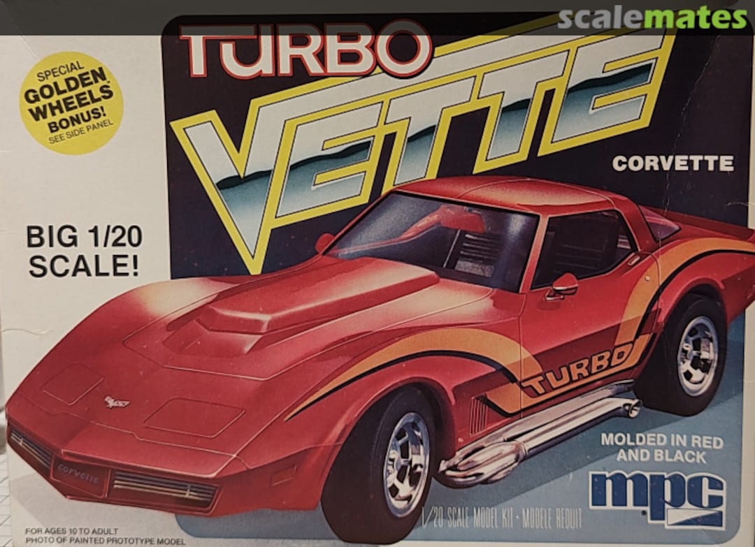 Boxart Turbo Vette 1-0755 MPC Boxart Turbo Vette 1-0755 MPC