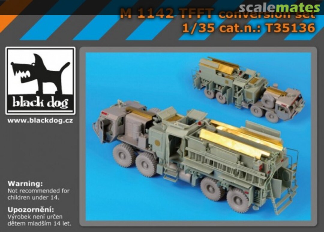 Boxart M1142 TFFT Conversion Set T35136 Black Dog Boxart M1142 TFFT Conversion Set T35136 Black Dog