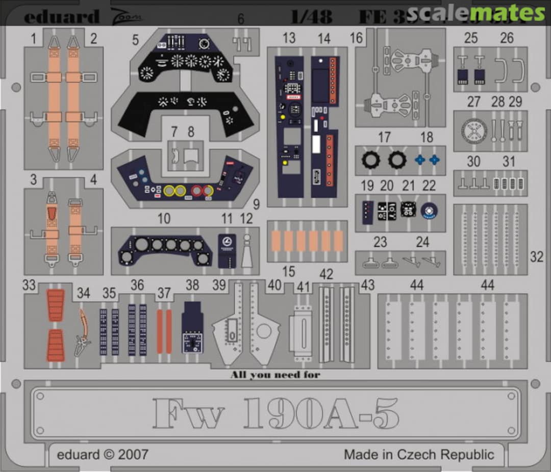 Boxart Fw 190 A-5 Color Zoom FE394 Eduard Boxart Fw 190 A-5 Color Zoom FE394 Eduard