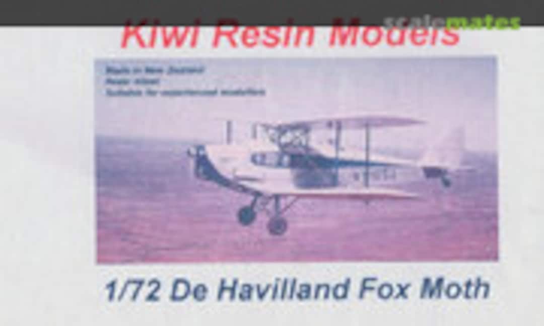 1:72 De Havilland Fox Moth (Kiwi Resin Models )