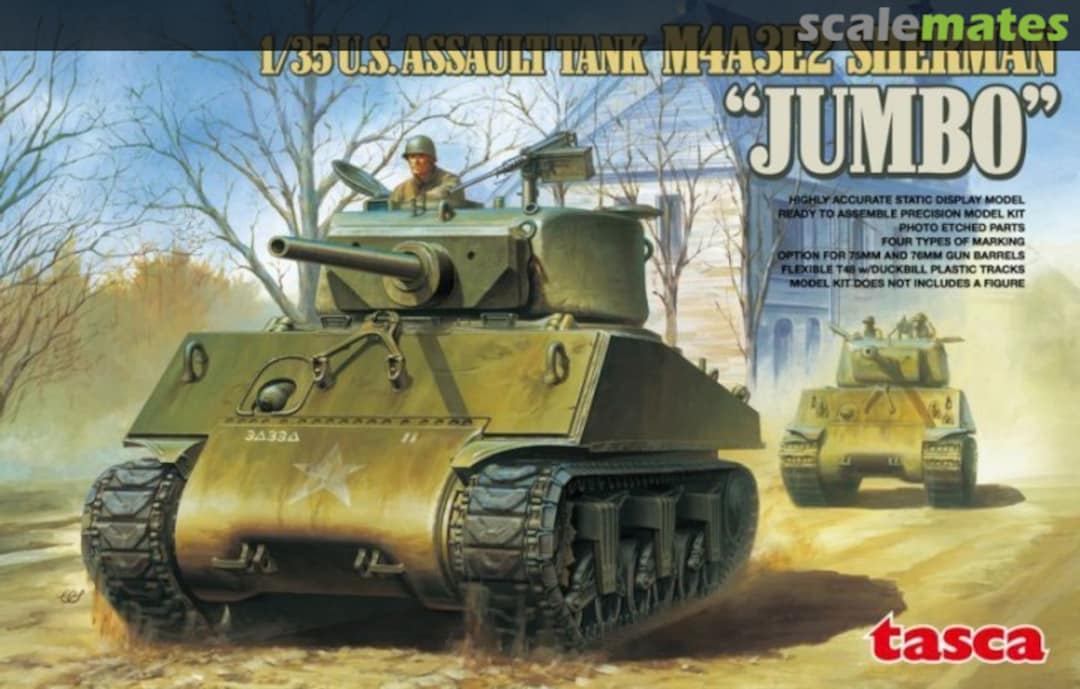 Boxart M4A3E2 Sherman 35-021 Tasca Boxart M4A3E2 Sherman 35-021 Tasca