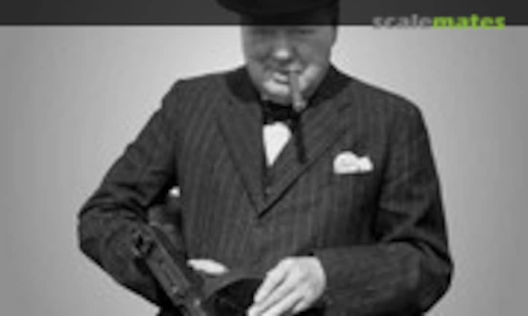 1:35 Winston Churchill with Thompson mod. 1928 (Arkona Miniatures AR35-002-1) AR35-002-1