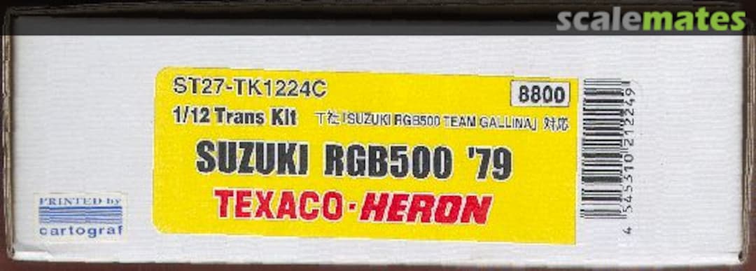Boxart Suzuki RGB500 ST27-TK1224C Studio27 Boxart Suzuki RGB500 ST27-TK1224C Studio27