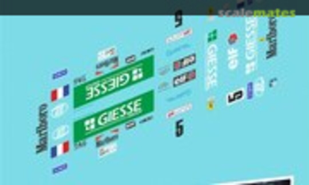 1:43 Ferrari 333 SP #022 "GIESSE" (Atalaya Slot Decals ADLM61) ADLM61