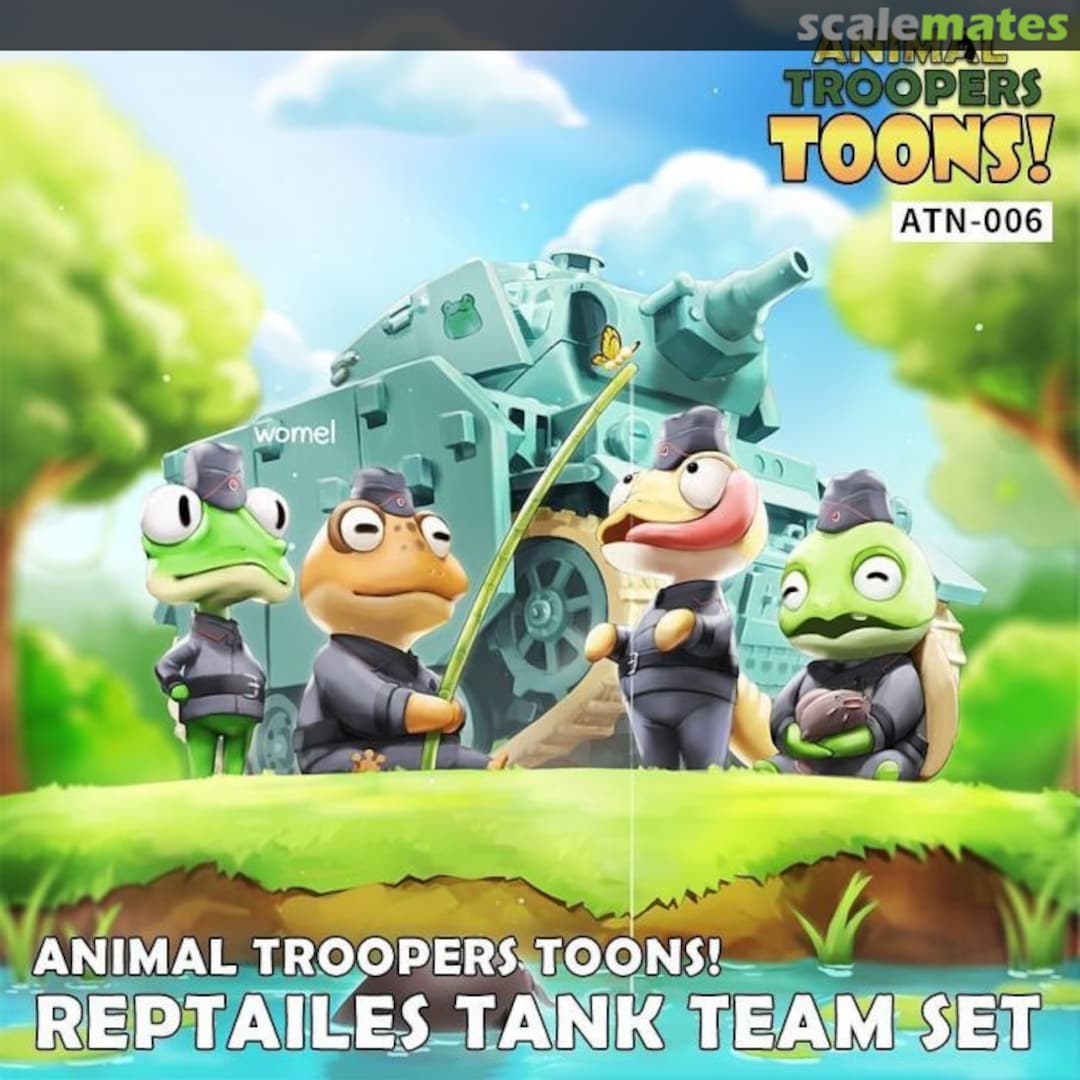 Boxart Reptailes Tank Team Set ATN-006 Tori Factory Boxart Reptailes Tank Team Set ATN-006 Tori Factory