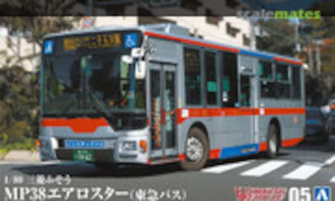 1:80 Mitsubishi Fuso MP38 Aero Star (Tokyu Bus) (Aoshima 057261) 057261