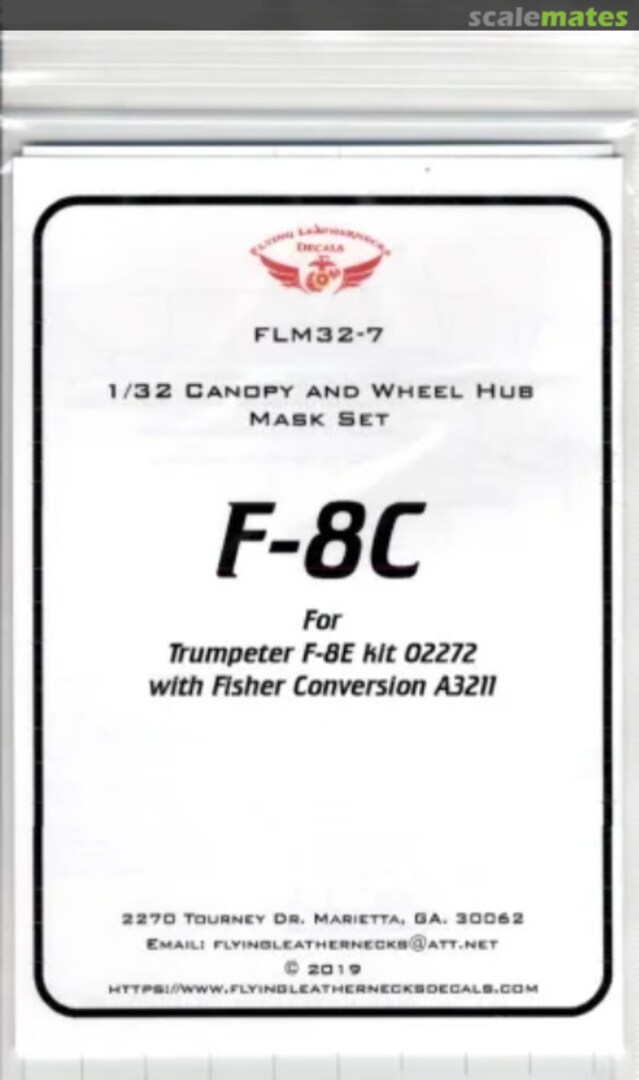 Boxart F-8C FLM32-7 Flying Leathernecks