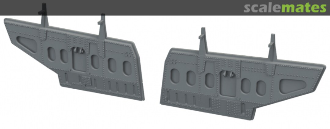 Boxart F-4B airbrakes Brassin PRINT 648728 Eduard Boxart F-4B airbrakes Brassin PRINT 648728 Eduard