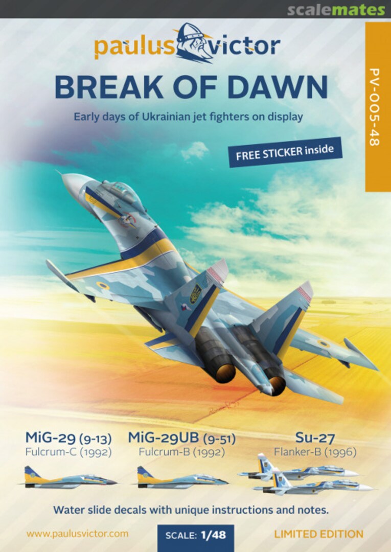 Boxart Break of Dawn PV-005-48 PaulusVictor Boxart Break of Dawn PV-005-48 PaulusVictor