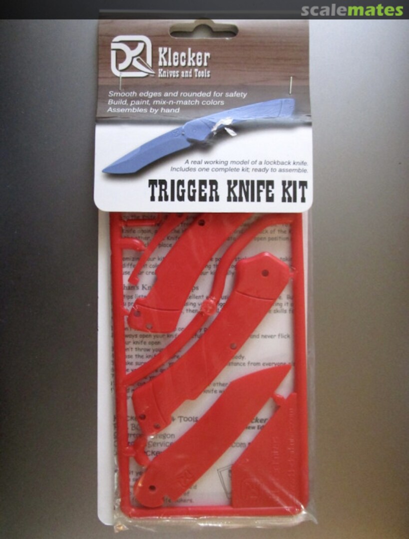 Boxart Trigger Knife Kit TG-13-R2 Klecker Knives and Tools Boxart Trigger Knife Kit TG-13-R2 Klecker Knives and Tools