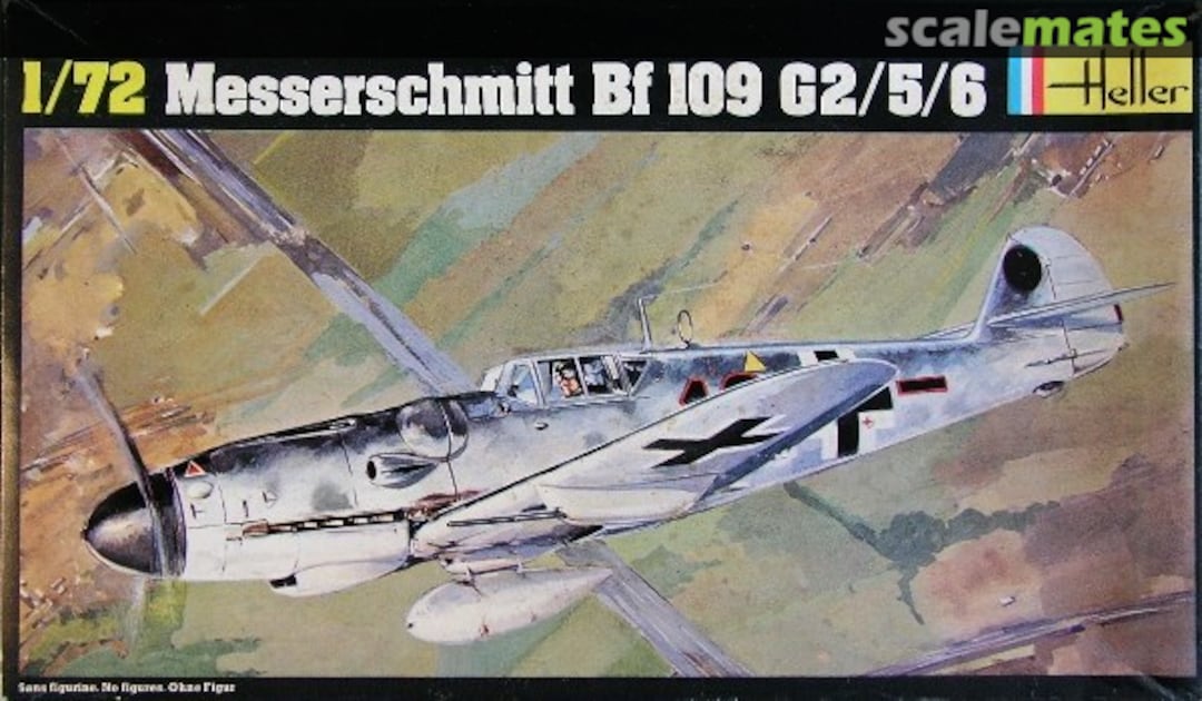 Boxart Messerschmitt Bf 109 G-2/5/6 230 Heller Boxart Messerschmitt Bf 109 G-2/5/6 230 Heller
