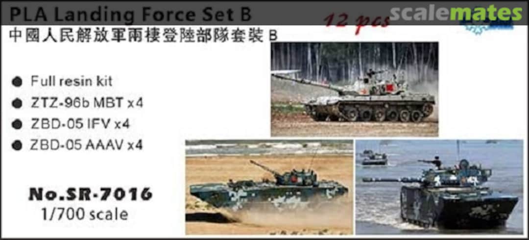 Boxart PLA Landing Force Set #B (12pcs) SR7016 Snowman Model Boxart PLA Landing Force Set #B (12pcs) SR7016 Snowman Model