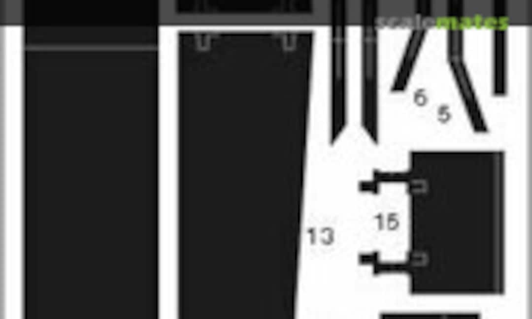 1:48 Pz.Kpfw.IV Ausf.J turret skirts (Part P48-017) P48-017