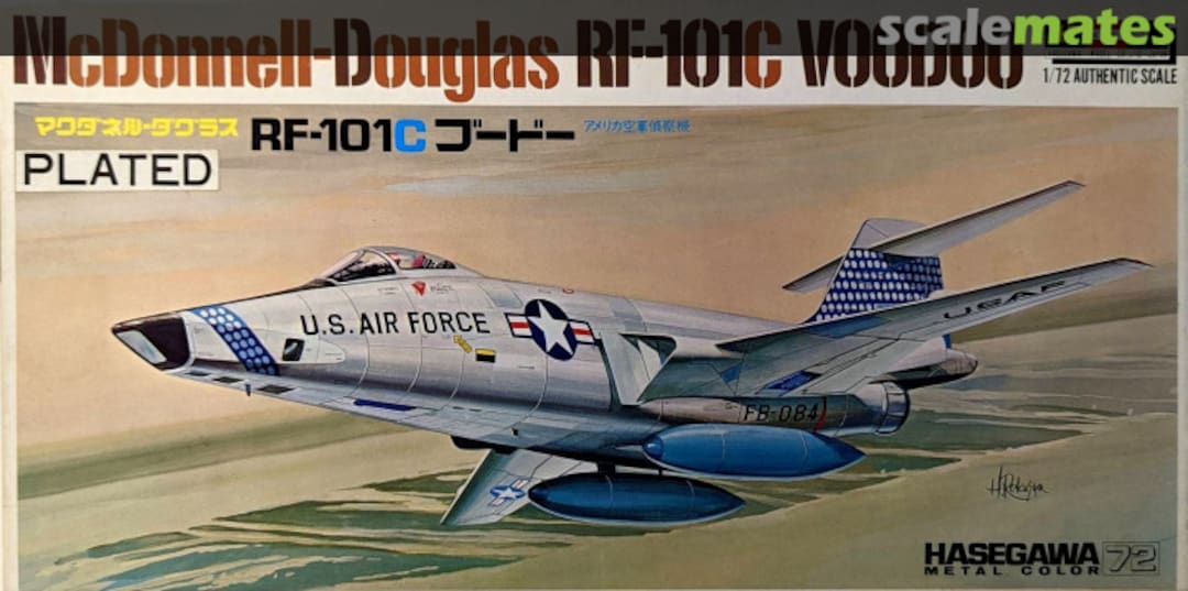 Boxart McDonnell-Douglas RF-101C Voodoo MJ-05 Hasegawa Boxart McDonnell-Douglas RF-101C Voodoo MJ-05 Hasegawa