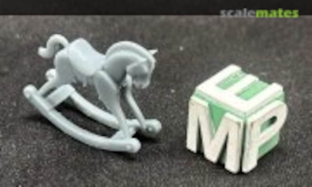 1:35 Rocking horse- type 2 - 1 piece (EMP3d 35091028) 35091028