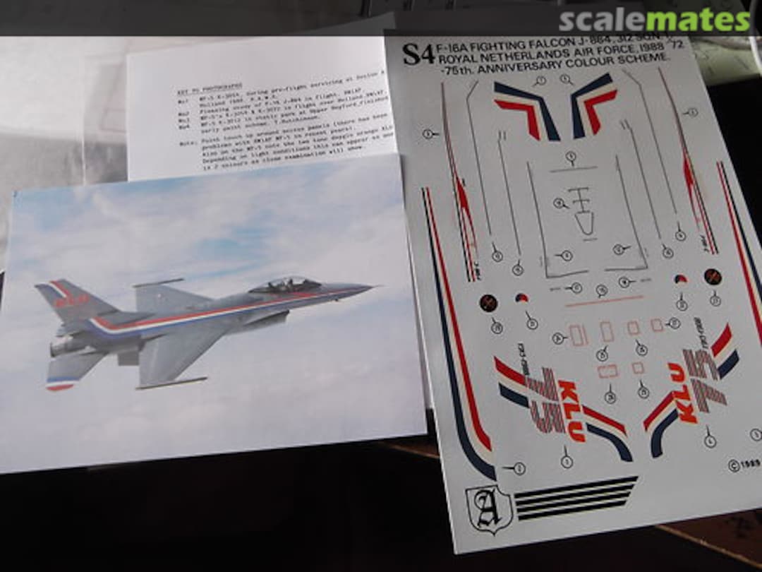 Boxart F-16A Fighting Falcon S4 Almark Decals Boxart F-16A Fighting Falcon S4 Almark Decals