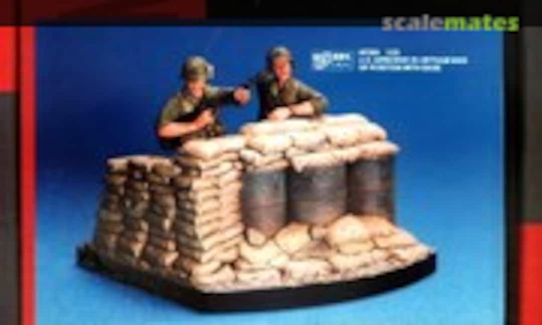 1:35 U.S. Airborne in Vietnam of Position w/Base (Hobby Fan HF520) HF520