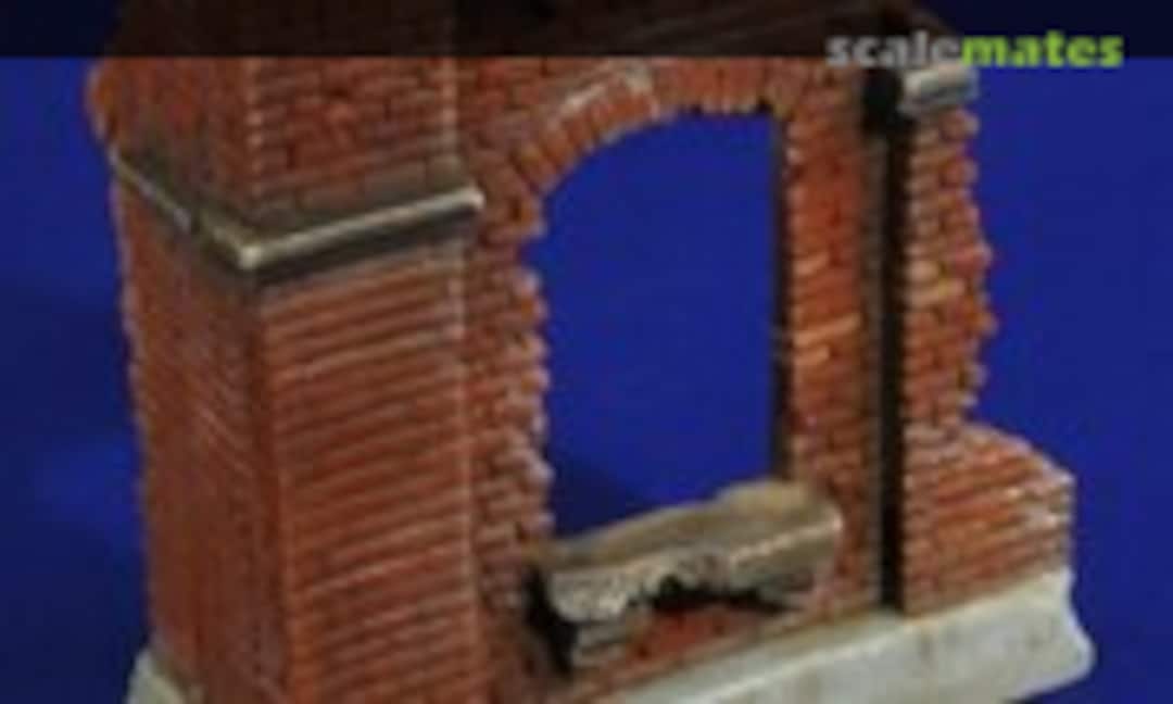 1:35 Ruined Factory Corner (Verlinden Productions 2807) 2807