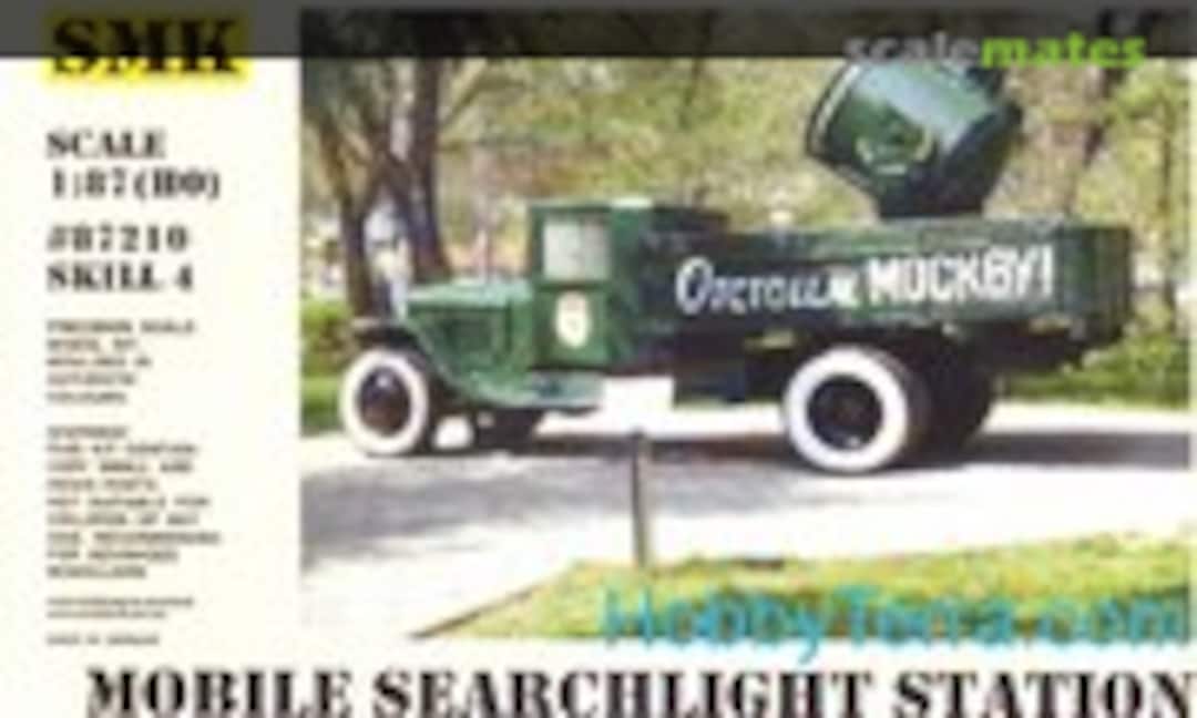 1:87 Z-15-11 Soviet search light station on ZIS-5V truck (SMK 87210)