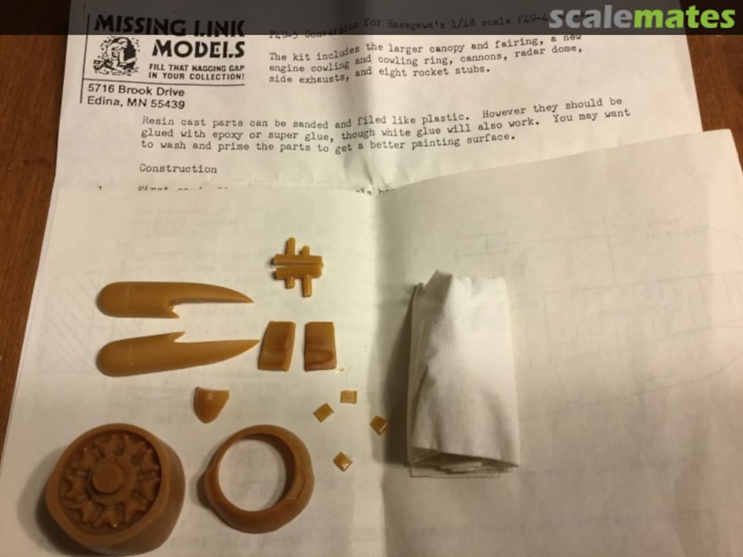 Boxart F4U-5 conversion Na Missing Link Models Boxart F4U-5 conversion Na Missing Link Models