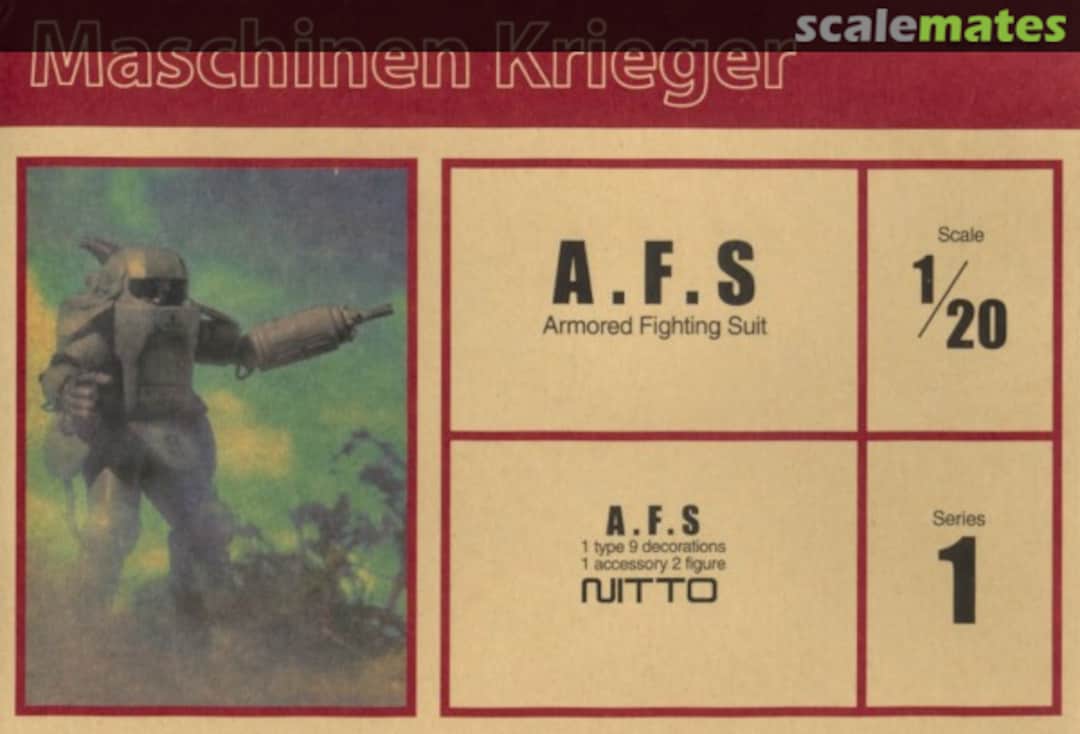 Boxart A.F.S. Ma.K Series 1 Redtop Nitto Boxart A.F.S. Ma.K Series 1 Redtop Nitto