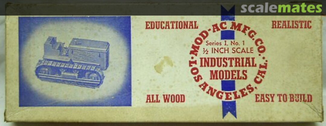 Boxart Trac-Tractor Model 14 146-I Mod-Ac Boxart Trac-Tractor Model 14 146-I Mod-Ac