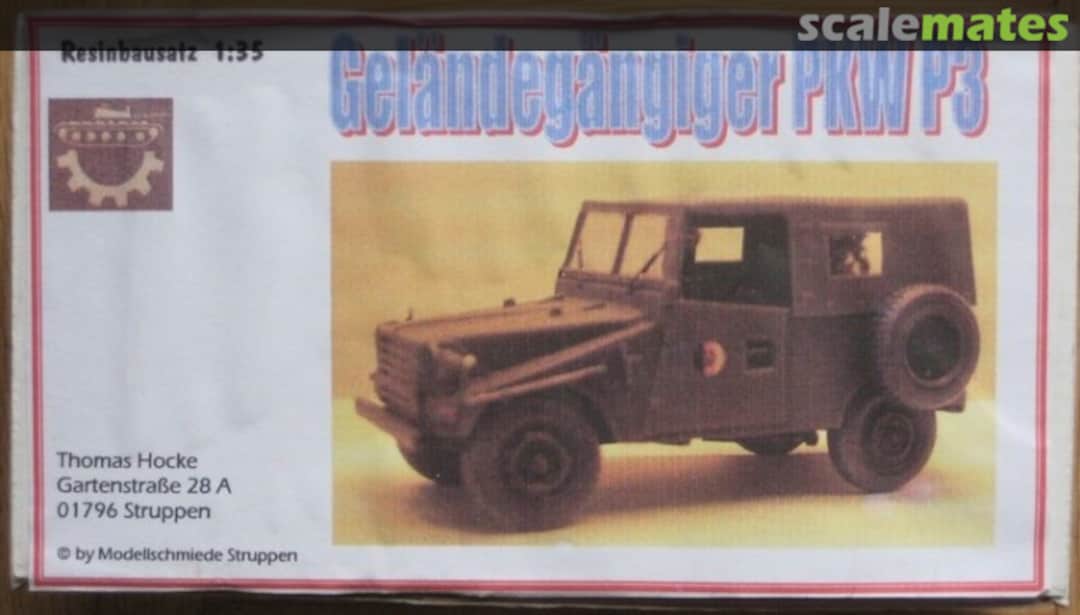 Boxart Geländegängiger PKW P3  Modellschmiede Struppen