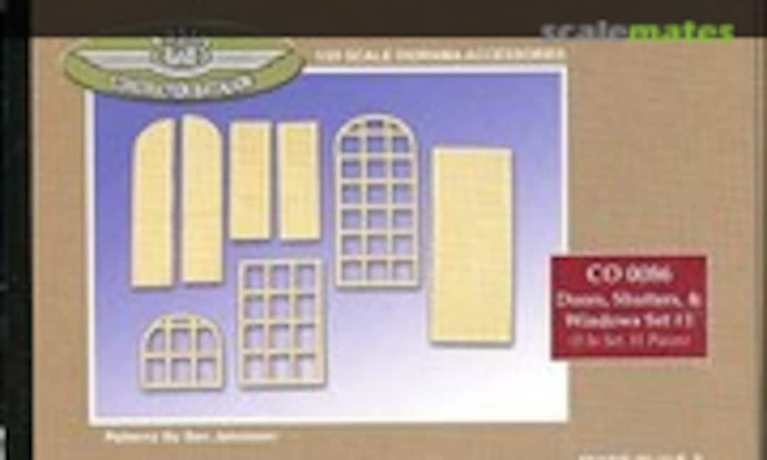 1:35 Doors, Shutters & Windows Set 1 (135th Construction Battalion CO0086) CO0086