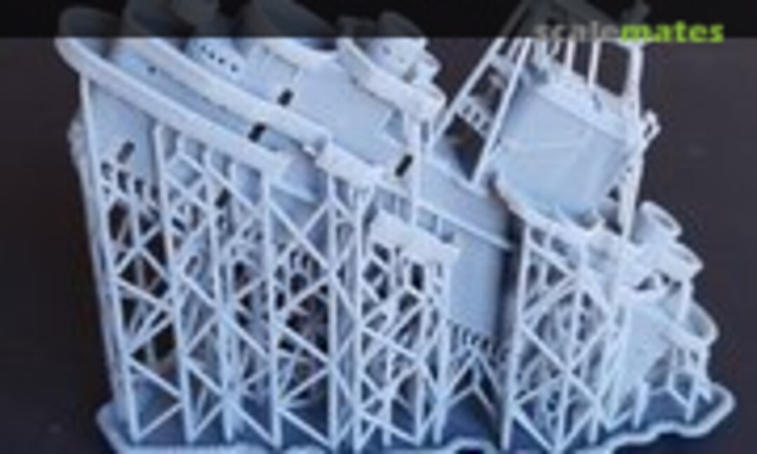 1:350 USS Bon Homme Richard CV-31 Island, 1945 (Model Monkey 350-CV31 1944) 350-CV31 1944