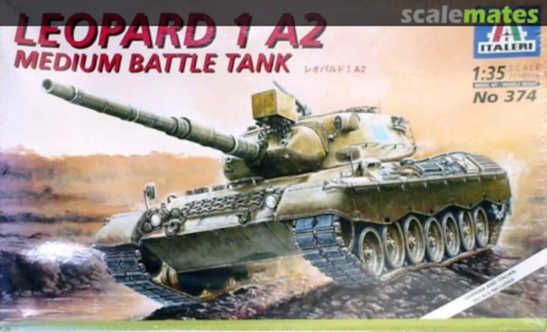 Boxart Leopard 1 A2 374 Italeri Boxart Leopard 1 A2 374 Italeri