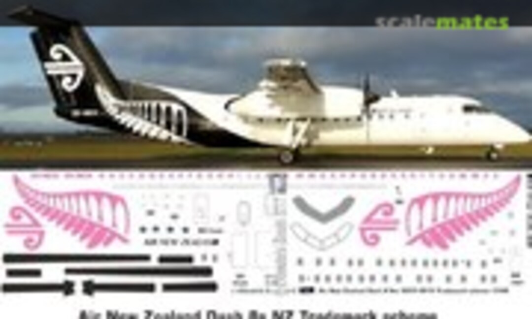 1:144 Dash8-Q311 Air NZ - NZ Trademark white scheme (Oldmodels Decals OMD0642) OMD0642