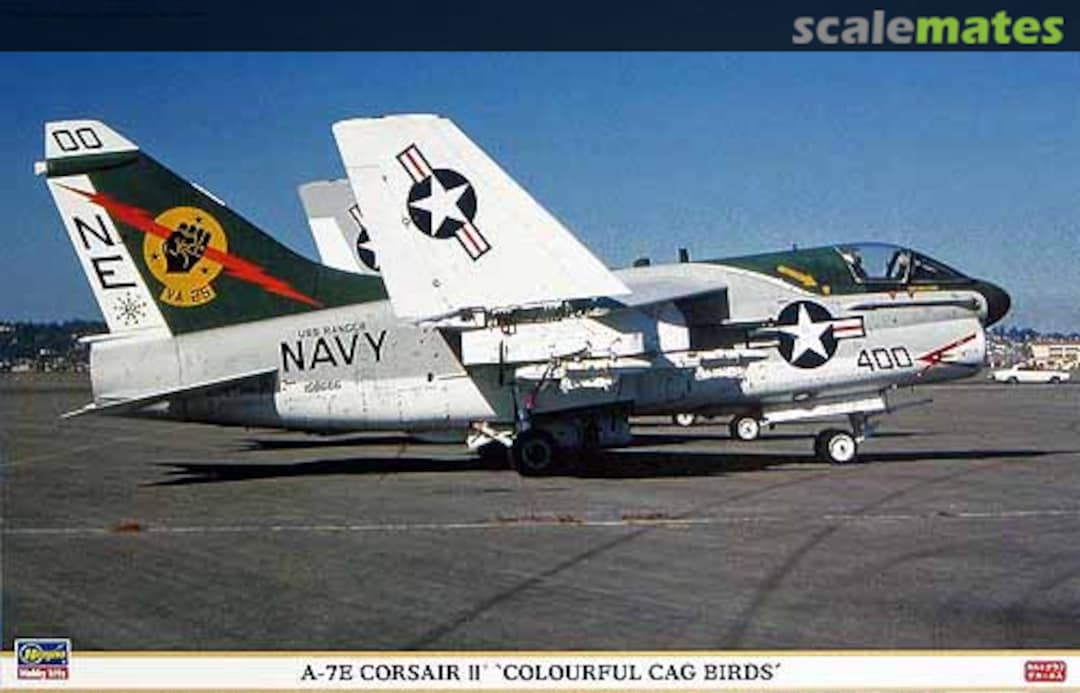 Boxart A-7E Corsair II `Colorful CAG Birds´ 09770 Hasegawa Boxart A-7E Corsair II `Colorful CAG Birds´ 09770 Hasegawa