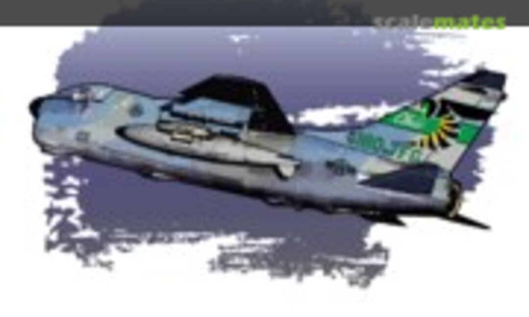 1:144 A-7D Corsair II - Air National Guard (Heroes Models HM-K14409)