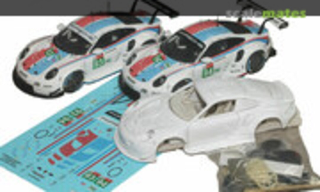 1:43 Porsche 991 RSR &quot;CHOPARD&quot; (JPS Miniatures Auto KP424)