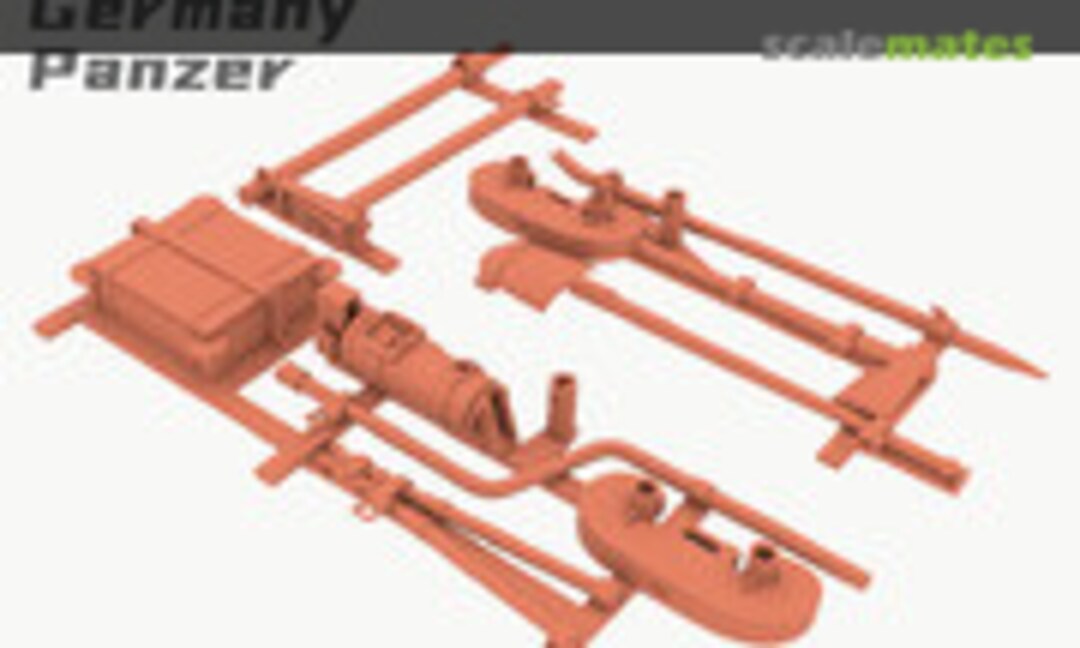 1:35 Vehicle Tool Set For Panther Ausf.D (Easy) (Heavy Hobby HH-35008) HH-35008