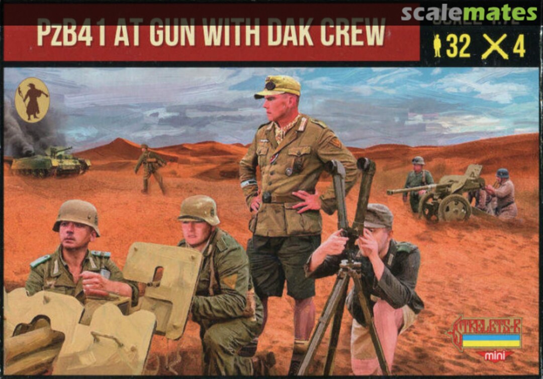 Boxart sPzB 41 AT-Gun with DAK Crew M158 Strelets-R Boxart sPzB 41 AT-Gun with DAK Crew M158 Strelets-R