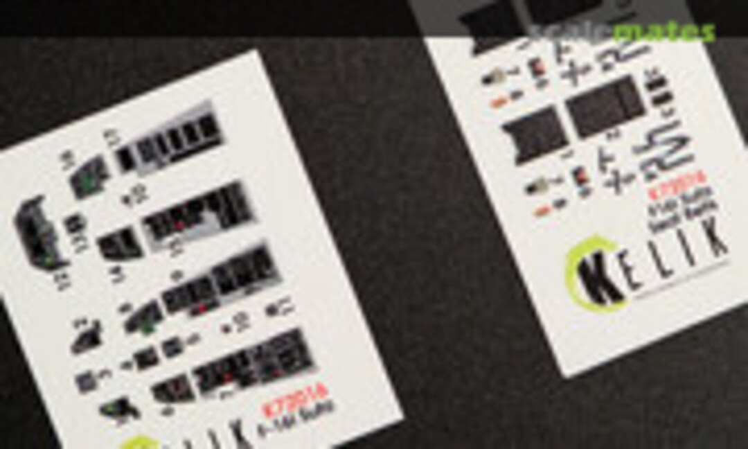 1:72 F-16I Sufa - interior 3D decals (Kelik K72016) K72016