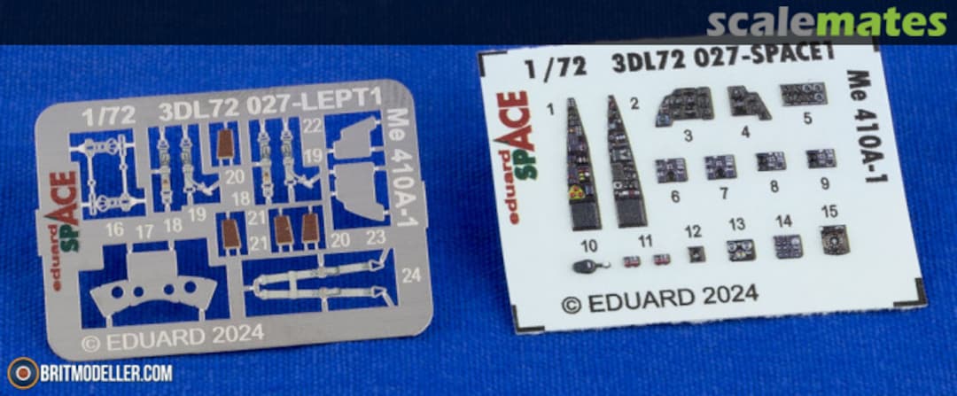 Boxart Me 410A-1 3DL72027 Eduard Boxart Me 410A-1 3DL72027 Eduard