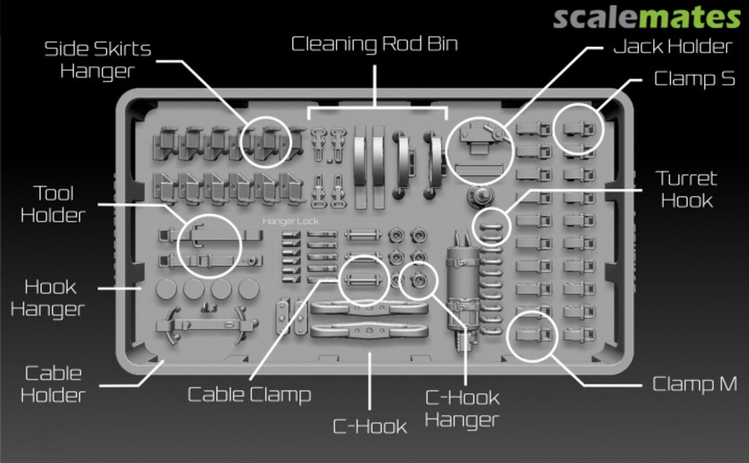 Boxart Panther G Detail Set D35004 BSK Model