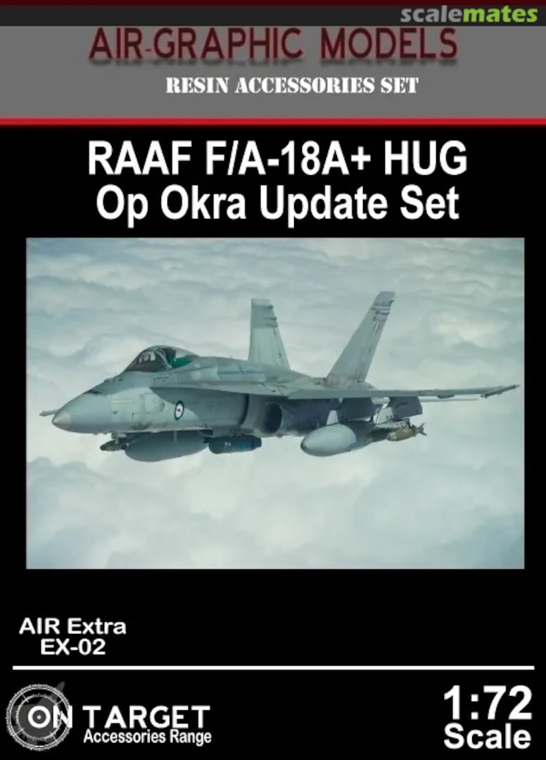 Boxart F/A-18A+ HUG EX-02 Air-Graphics Models Boxart F/A-18A+ HUG EX-02 Air-Graphics Models