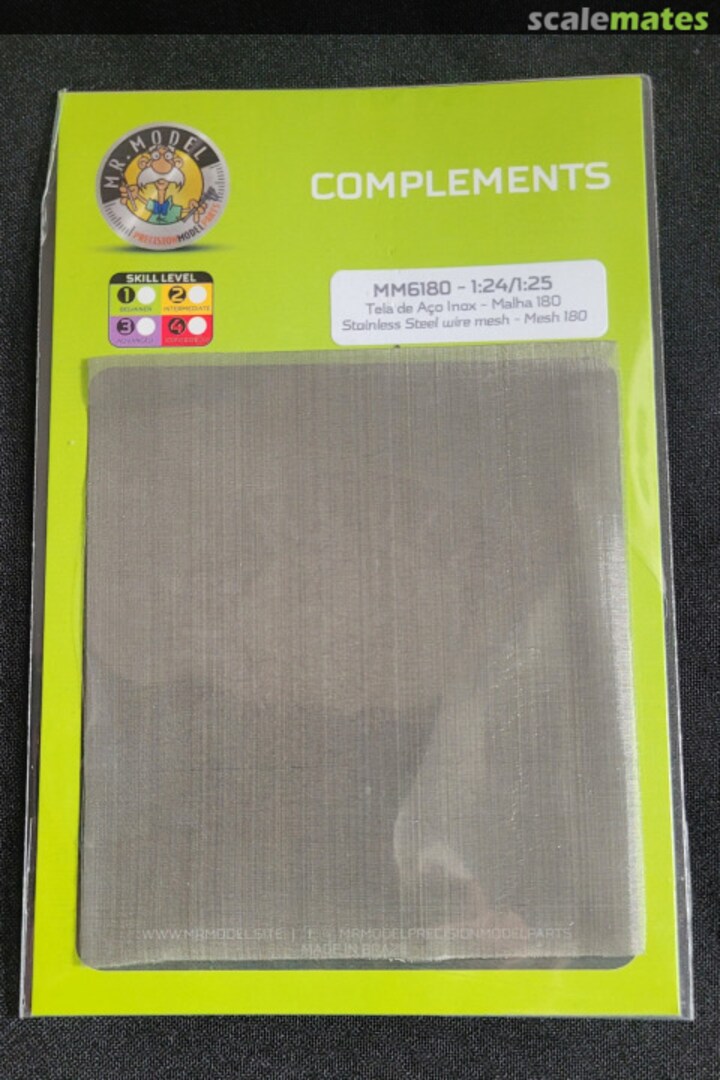 Boxart Stainless Steel wire mesh MM6180 Mr. Model Boxart Stainless Steel wire mesh MM6180 Mr. Model