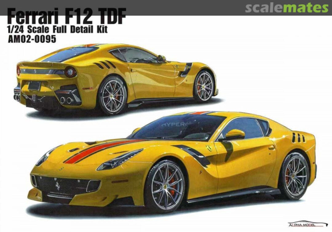 Boxart Ferrari F12 TDF AM02-0095 Alpha Model Boxart Ferrari F12 TDF AM02-0095 Alpha Model