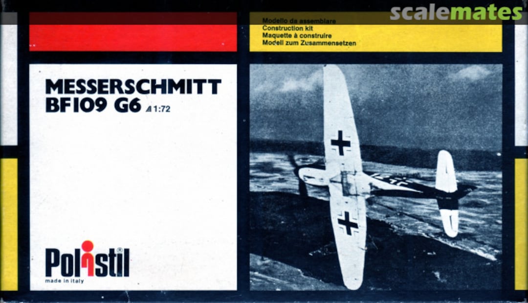 Boxart Messerschmitt Bf 109 G6 KA3 Polistil Boxart Messerschmitt Bf 109 G6 KA3 Polistil