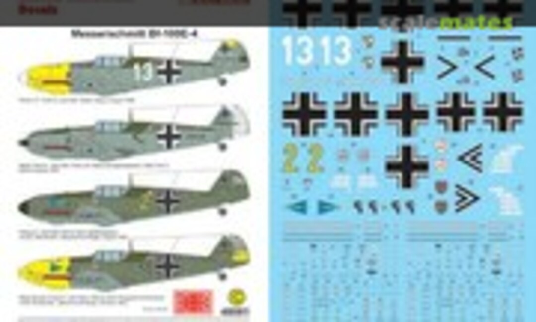 1:48 Messerschmitt Bf 109E-4 (Techmod 48081)