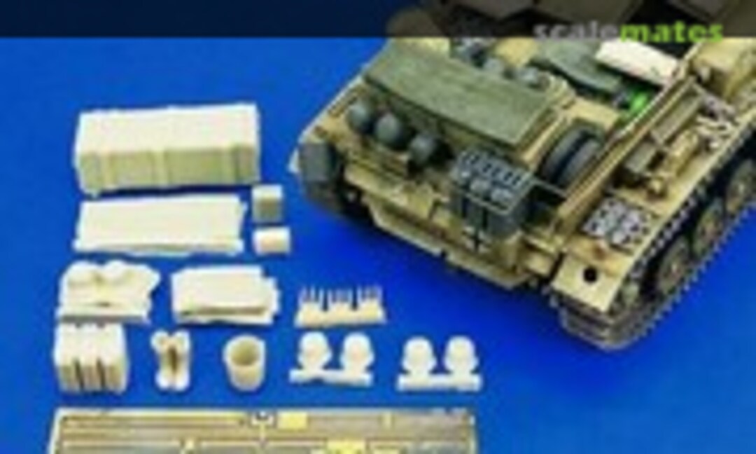 1:35 StuG III Ausf. F Stowage Set (Royal Model 134) 134