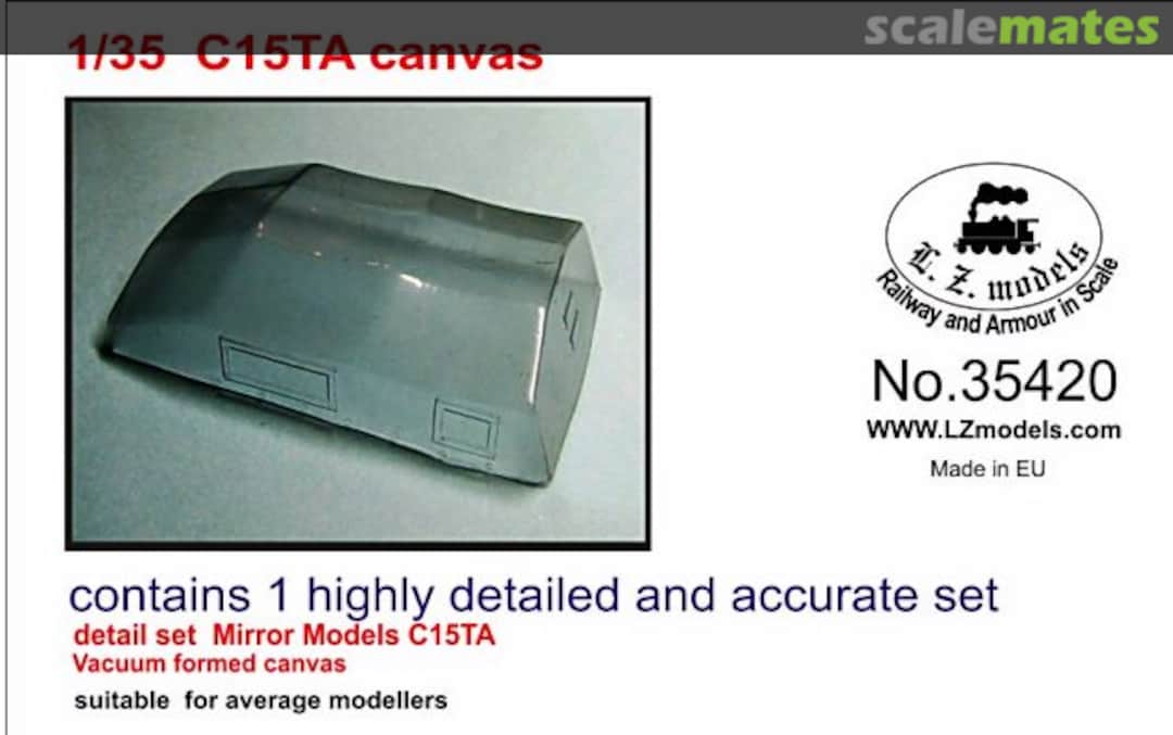 Boxart C15TA canvas 35420 L.Z. Models Boxart C15TA canvas 35420 L.Z. Models