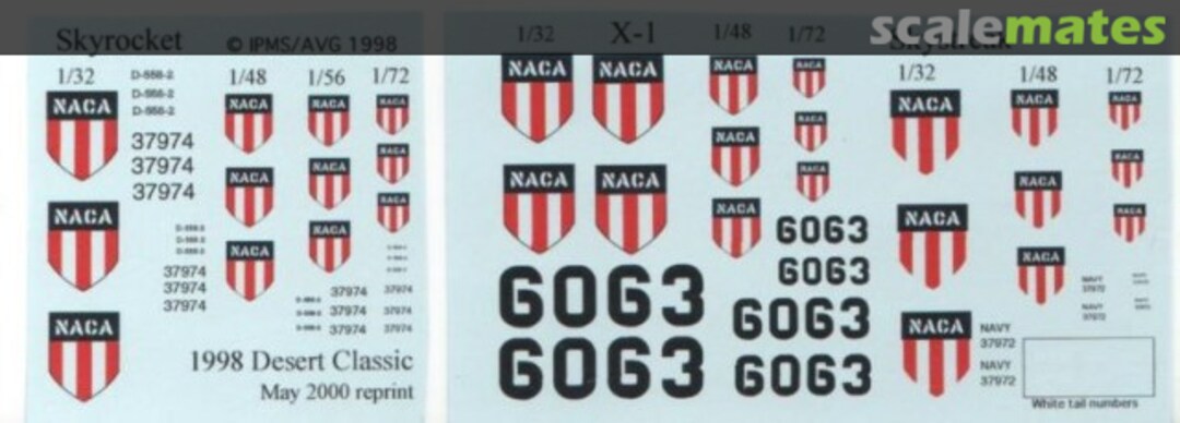 Boxart NACA Shield D V01 Muroc Models Boxart NACA Shield D V01 Muroc Models