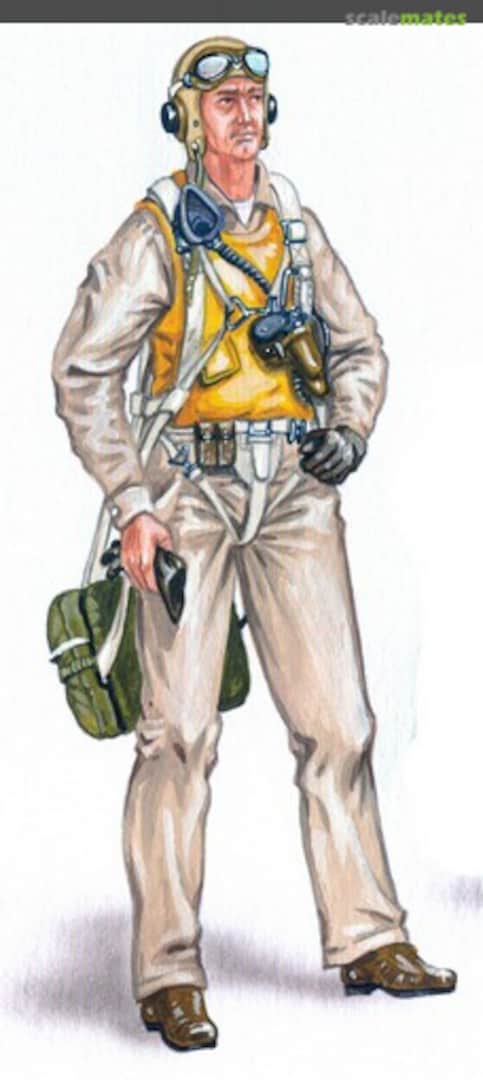 Boxart F4F Wildcat Pilot (1 Figure) AL4034 PlusModel