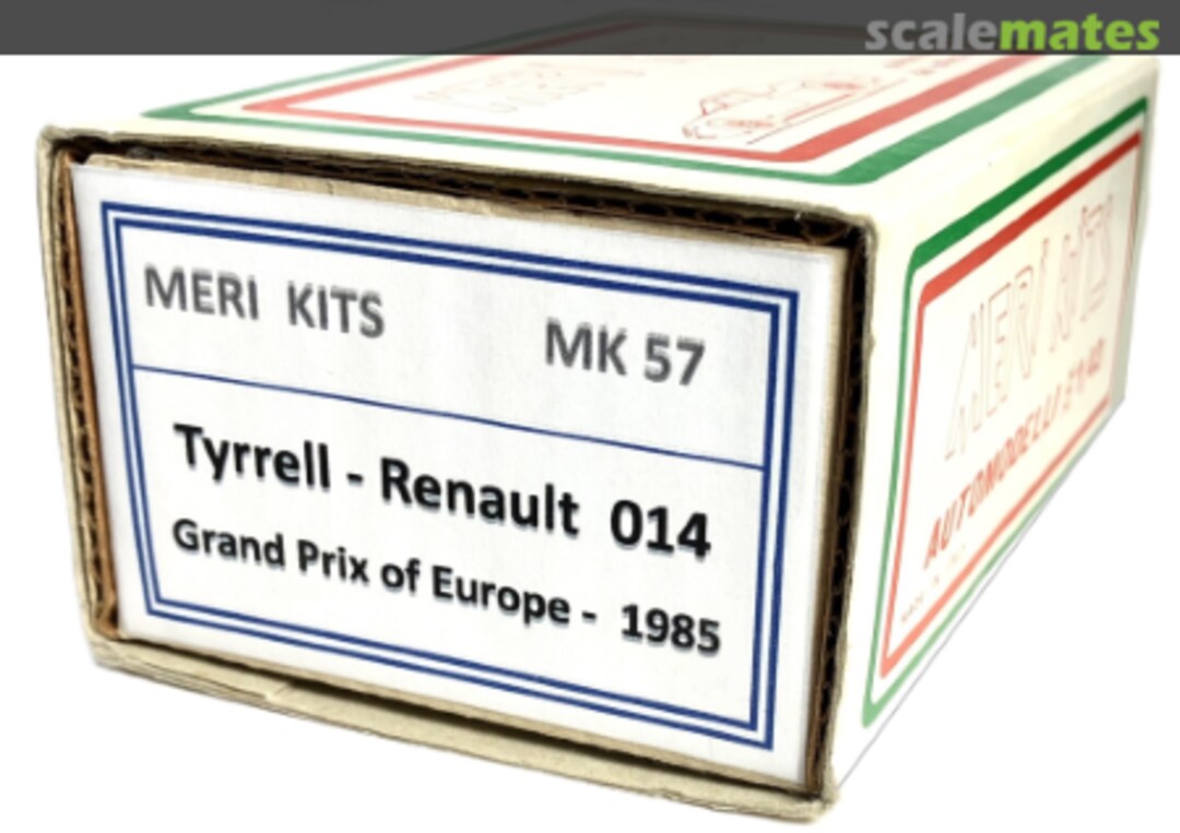 Boxart Tyrrell-Renault 014 MK 57 Meri Kits Boxart Tyrrell-Renault 014 MK 57 Meri Kits