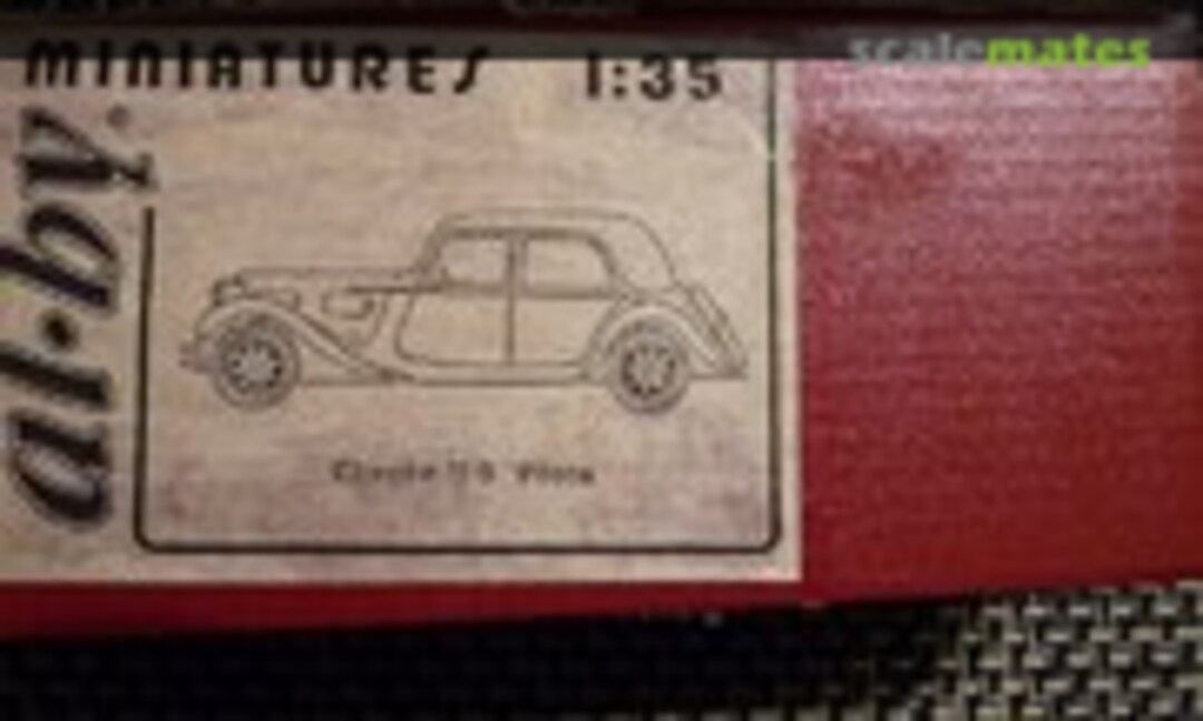 1:35 Citroën 11B "Pilote" (ALBY 316) 316